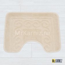 Коврик в туалет ТН бежевый
