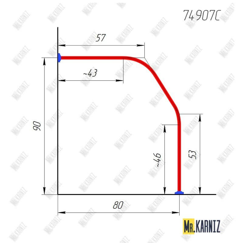 74907C Карниз по чертежу 74907C Карниз по чертежу