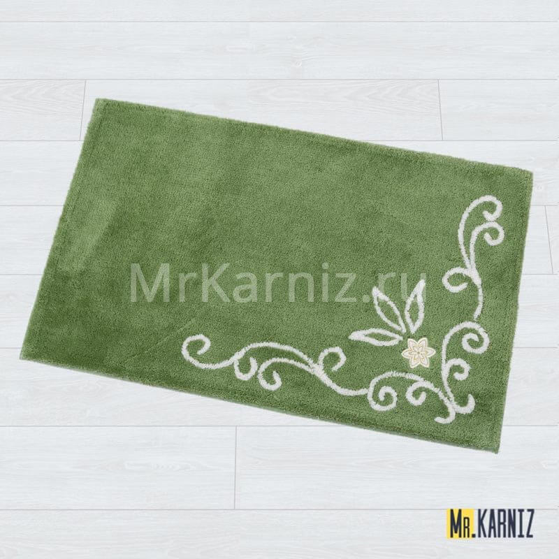 Коврик в ванную LC зеленый Коврик в ванную LC зеленый