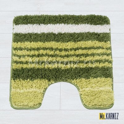 Коврик для туалета Найс 25 зеленый