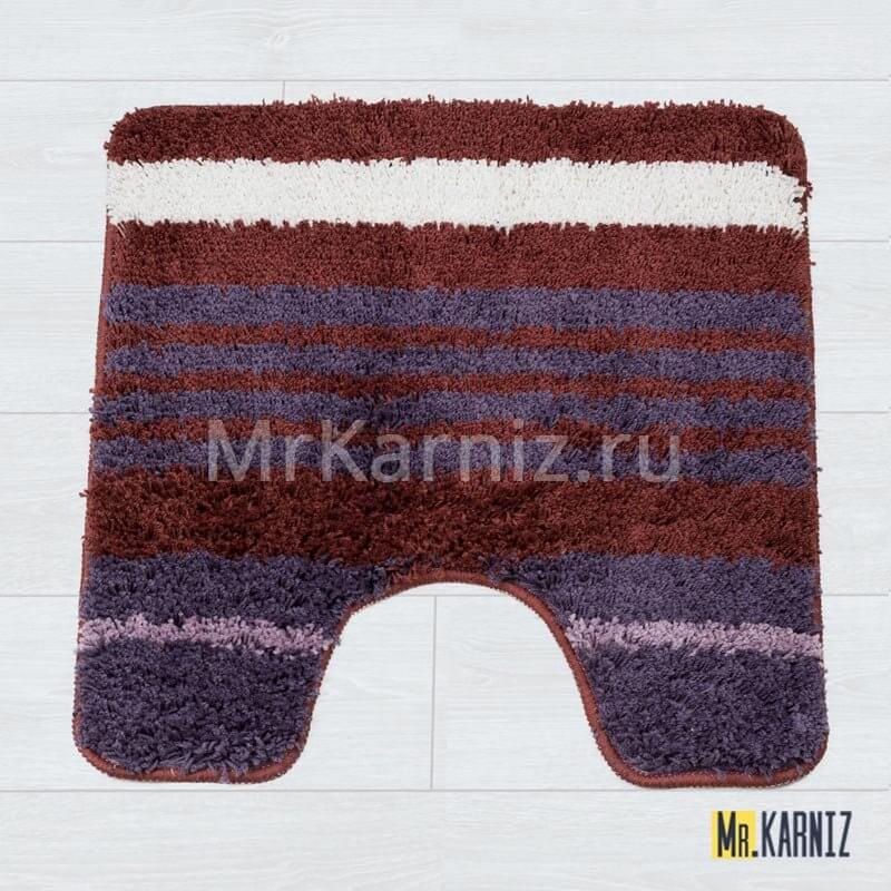 Коврик для туалета Найс 25 фиолетовый Коврик для туалета Найс 25 фиолетовый