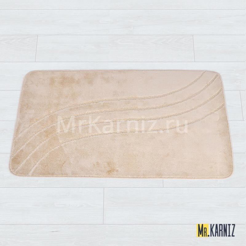Коврик в ванную ТН бежевый 100 Коврик в ванную ТН бежевый 100