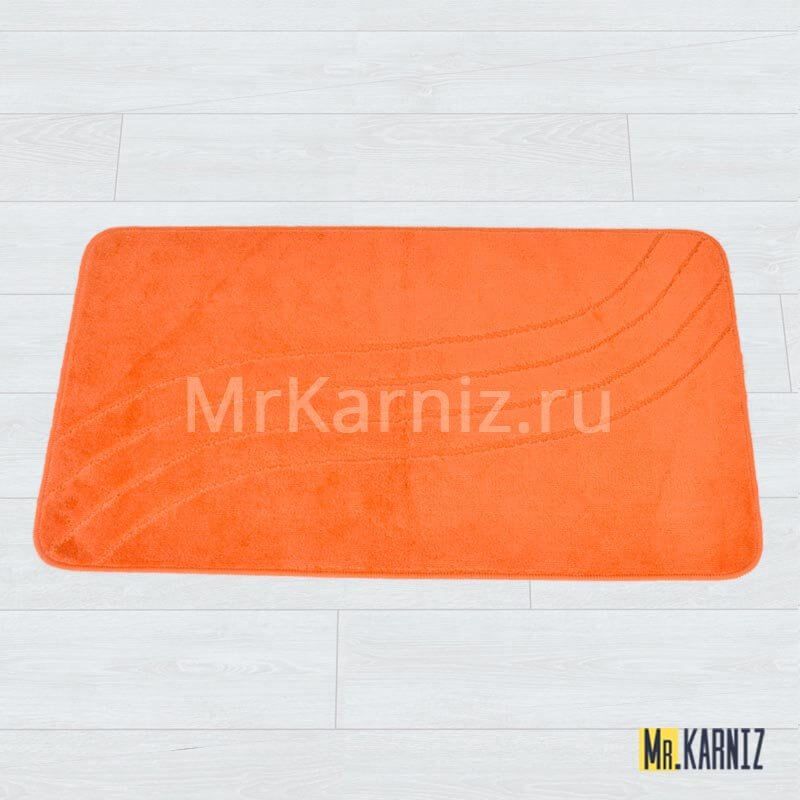 Коврик в ванную ТН оранжевый 100 Коврик в ванную ТН оранжевый 100