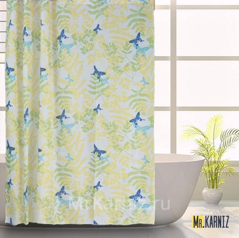 Штора для ванной Legend of butterflies Штора для ванной Legend of butterflies