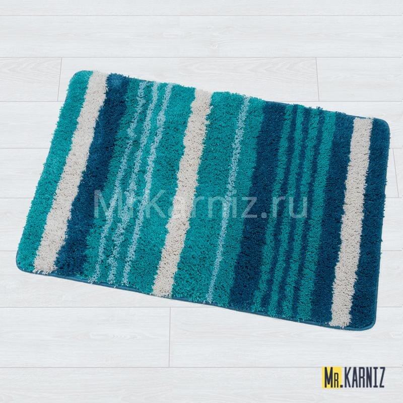 Коврик для ванной Найс 25 голубой Коврик для ванной Найс 25 голубой