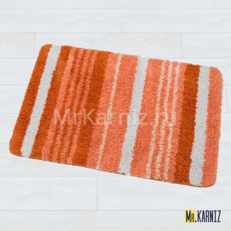 Коврик для ванной Найс 25 терракотовый Коврик для ванной Найс 25 терракотовый