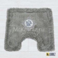 Ковер для туалета Royal серый